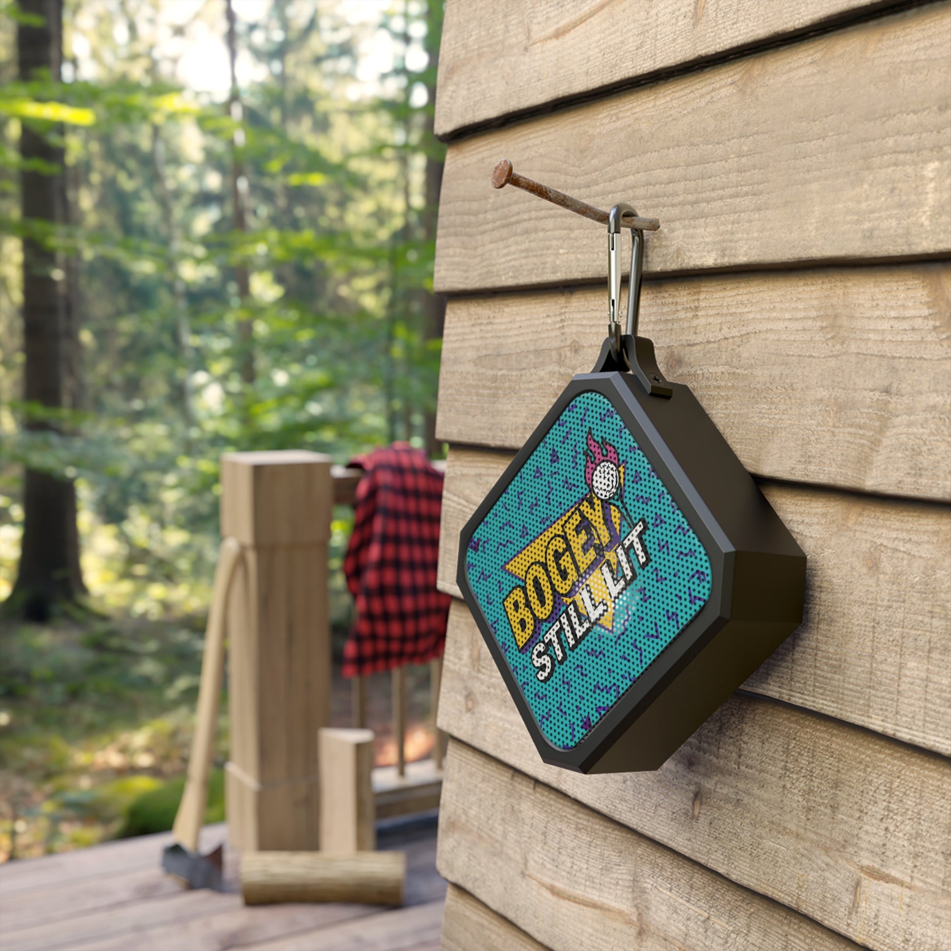 Bogey Stilllit Outdoor Bluetooth Speaker, Portable Speaker for Camping, Waterproof Speaker for Hiking, Music Speaker for Tailgating, Gift for Adventurers